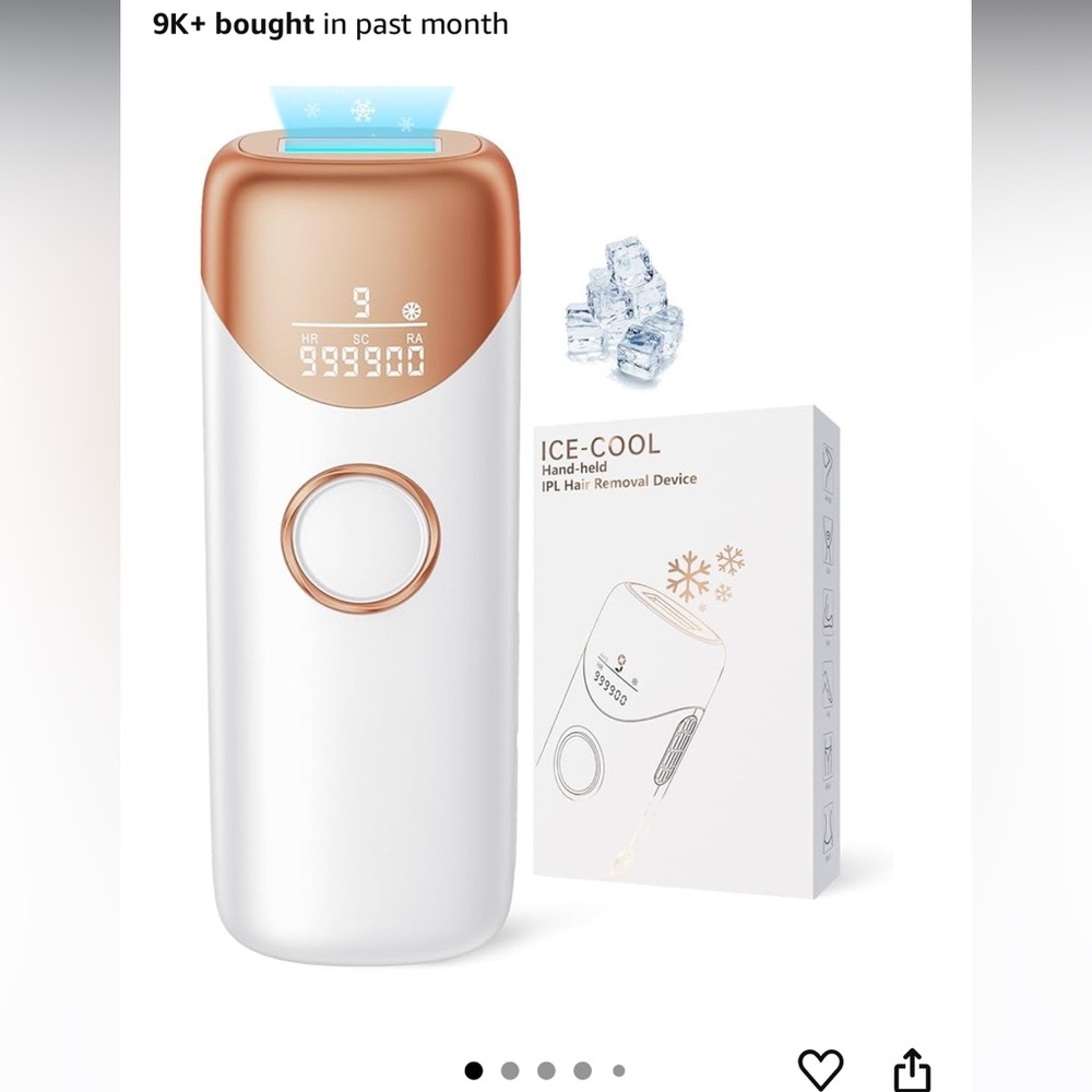 NIB. Laser hair removal device. Cooling technology.